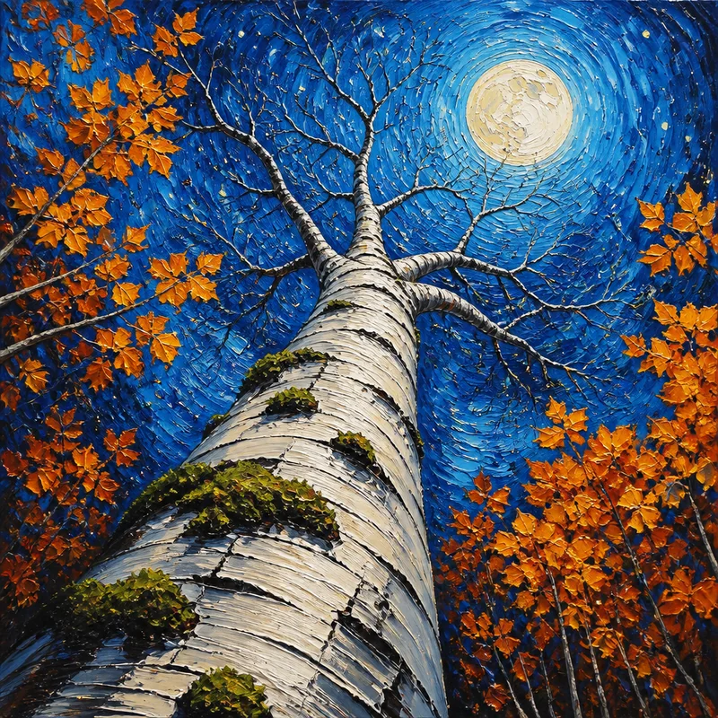 Tree of life painting example